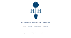 Desktop Screenshot of hastingshouseinteriors.com